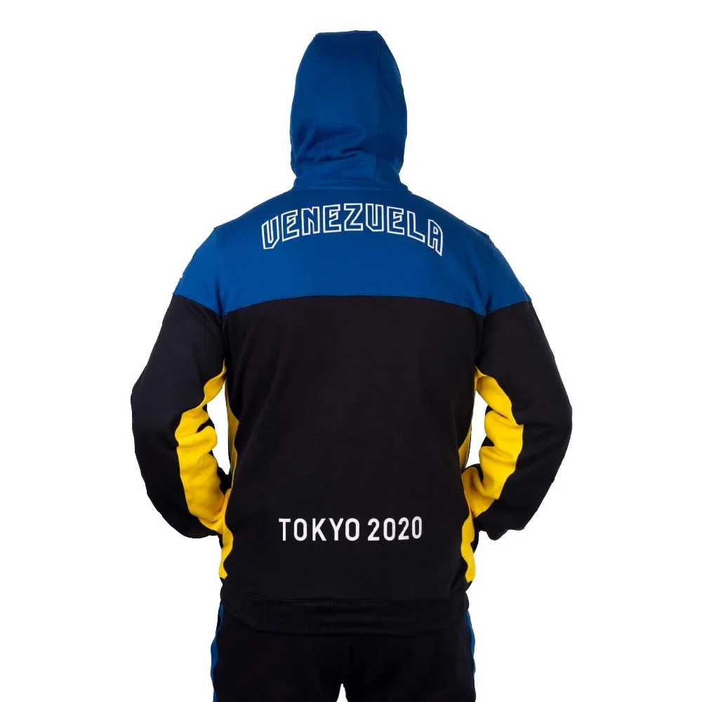 Skyros Venezuela Juegos olímpicos Tokio 2020 chaqueta con capucha para hombres tricolor