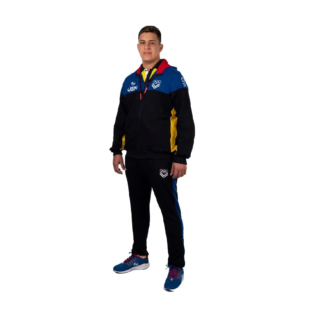 Skyros Venezuela Juegos olímpicos Tokio 2020 chaqueta con capucha para hombres tricolor