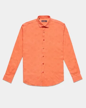 Sorbet Jacquard Button Down Shirt