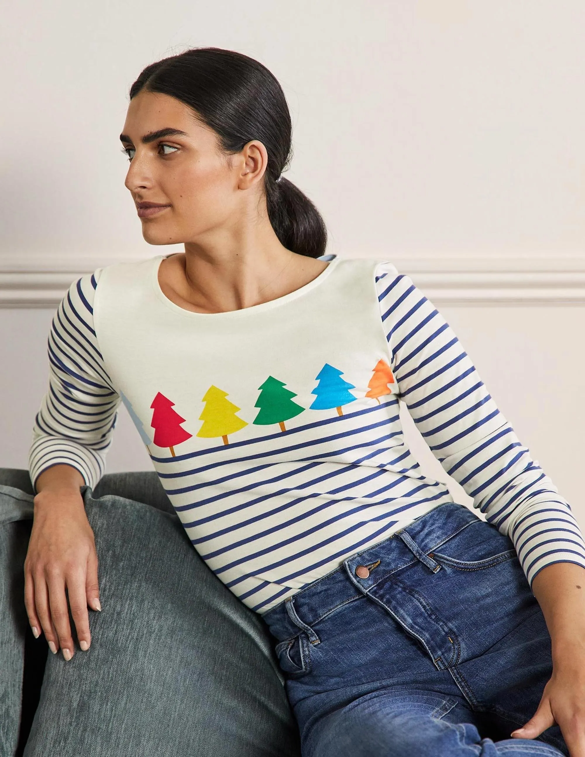 Statement Breton-Multi Rainbow Tree