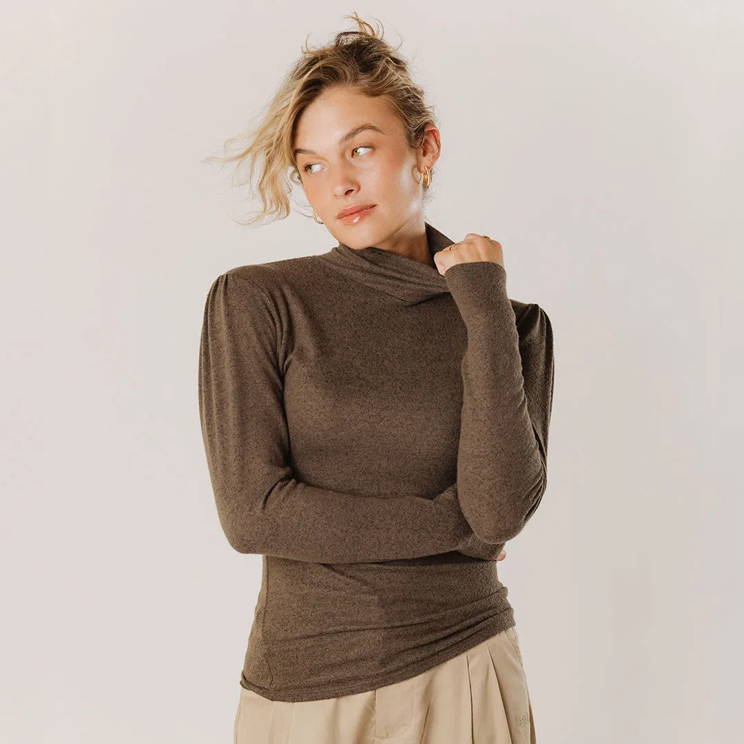 Tatum Turtleneck, Olive