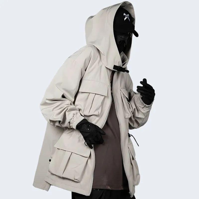 Techwear Jacket White