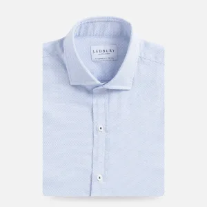 The Light Blue Albright Dot Soft Shirt