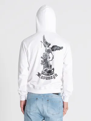 White Warrior Angel Hoodie