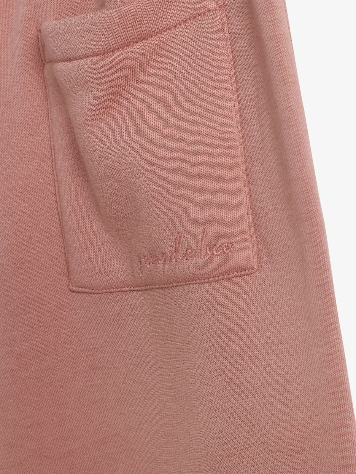 Wide Leg Joggers - Tween - Dusty Rose