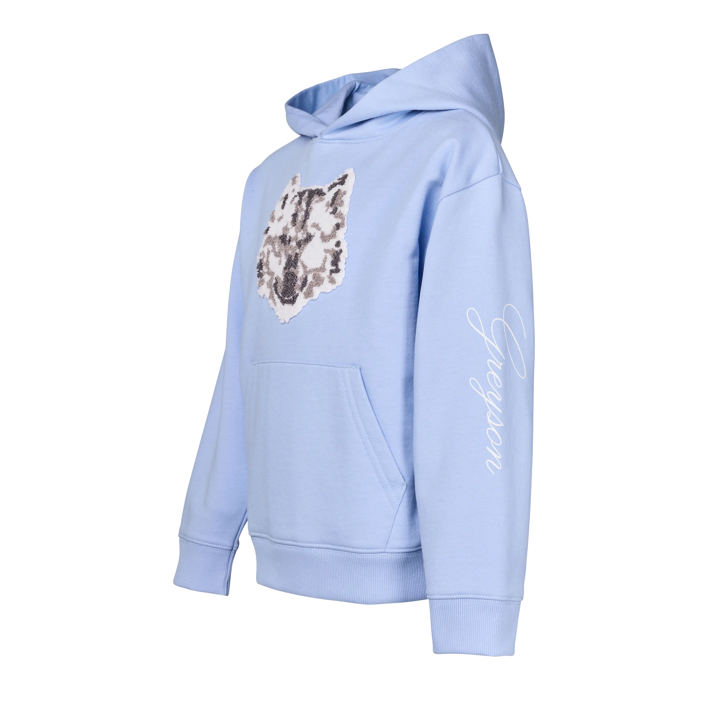 Youth Wolf Patch Aspen Hoodie