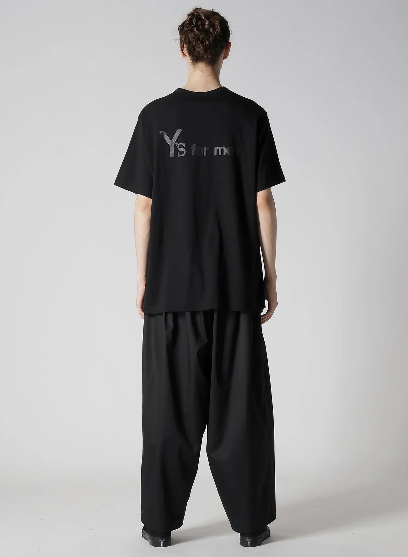 Y's for men LOGO BACK PRINT T-SHIRTS