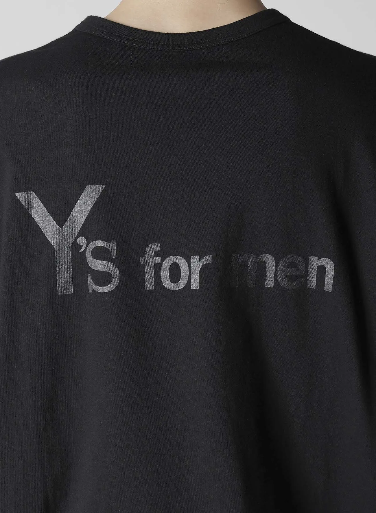 Y's for men LOGO BACK PRINT T-SHIRTS